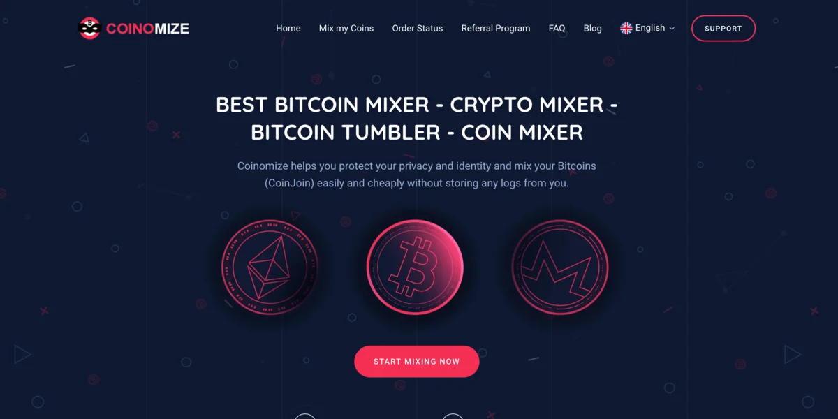Coinomize User-Friendly Mixer